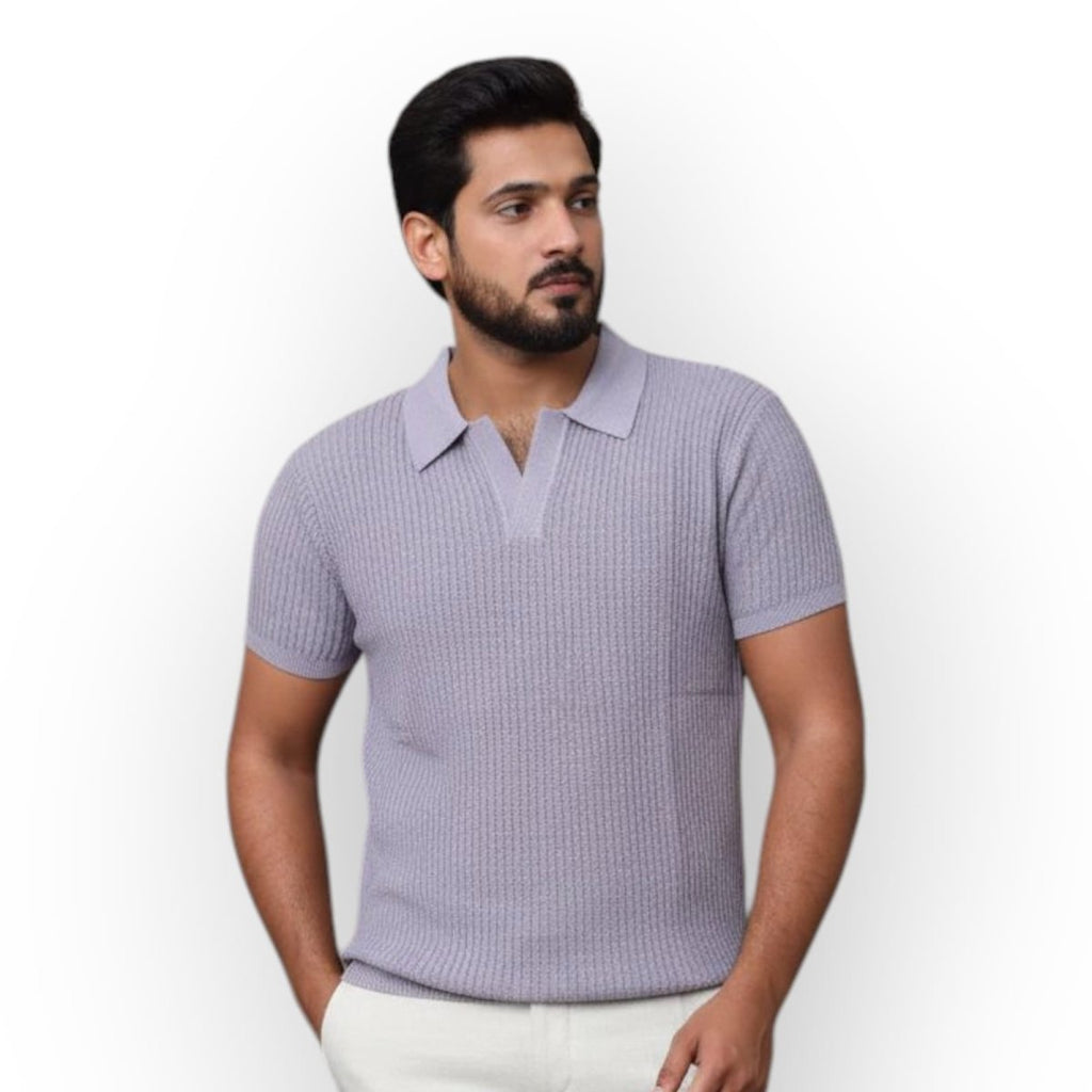 Saair Essential Ribbed Polo - saair