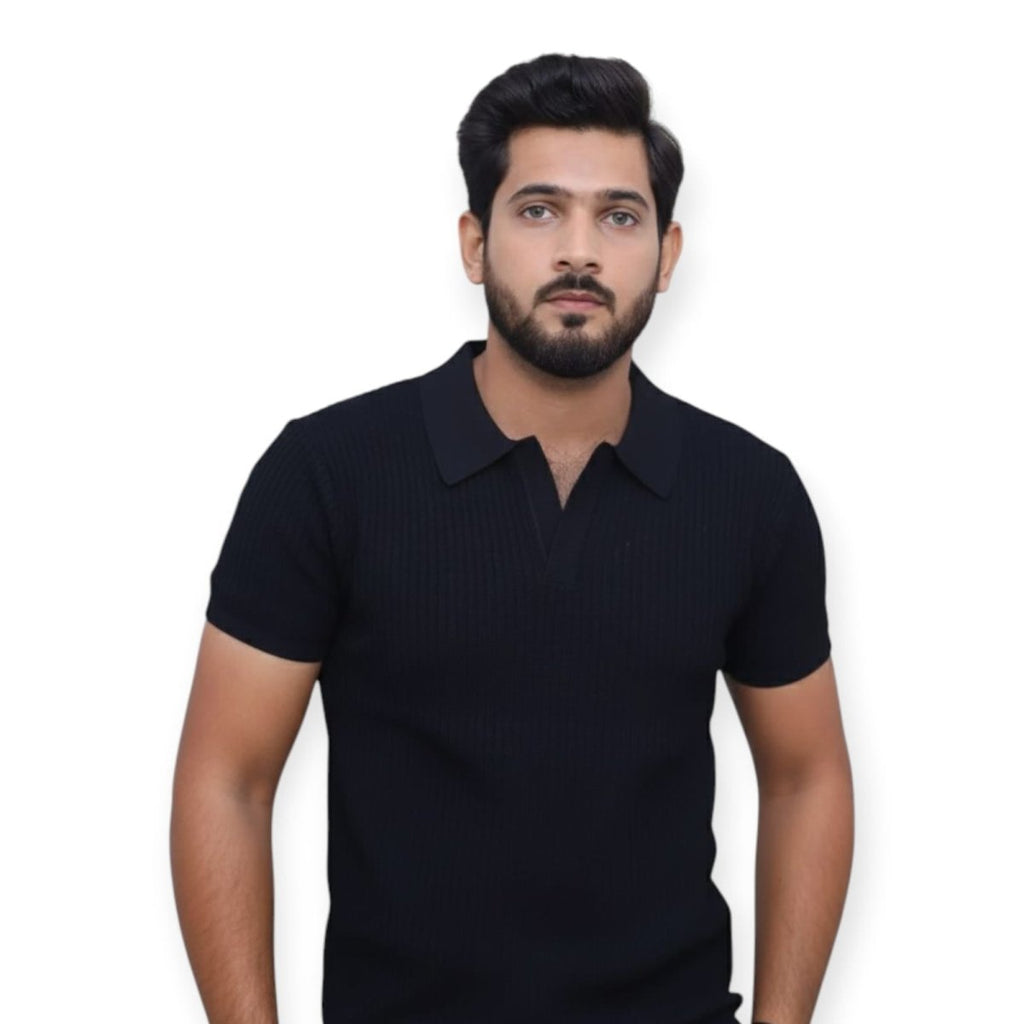 Saair Essential Ribbed Polo - saair