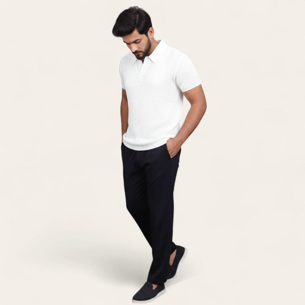 Saair Luxe Textured Trouser - saair