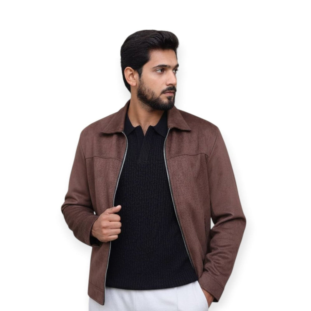 Saair Signature Suede Jacket - saair