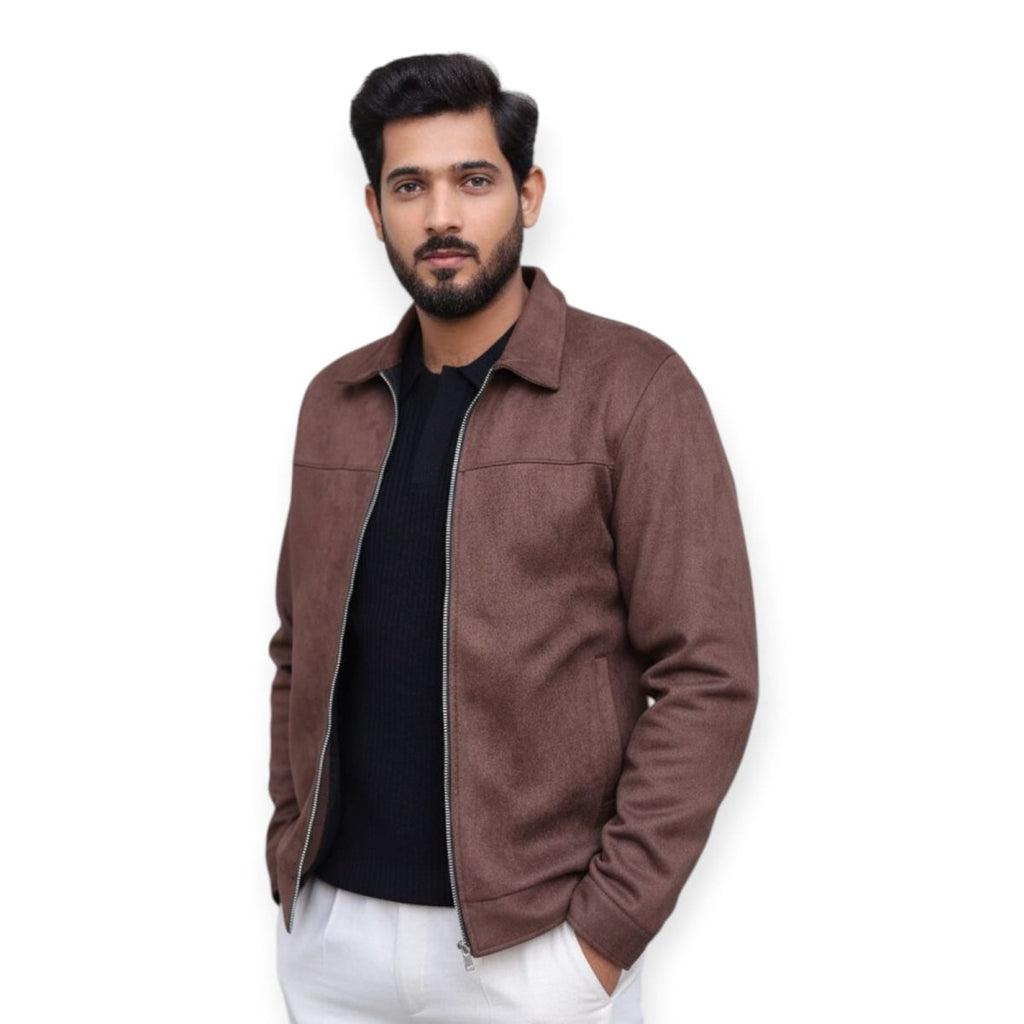 Saair Signature Suede Jacket - saair