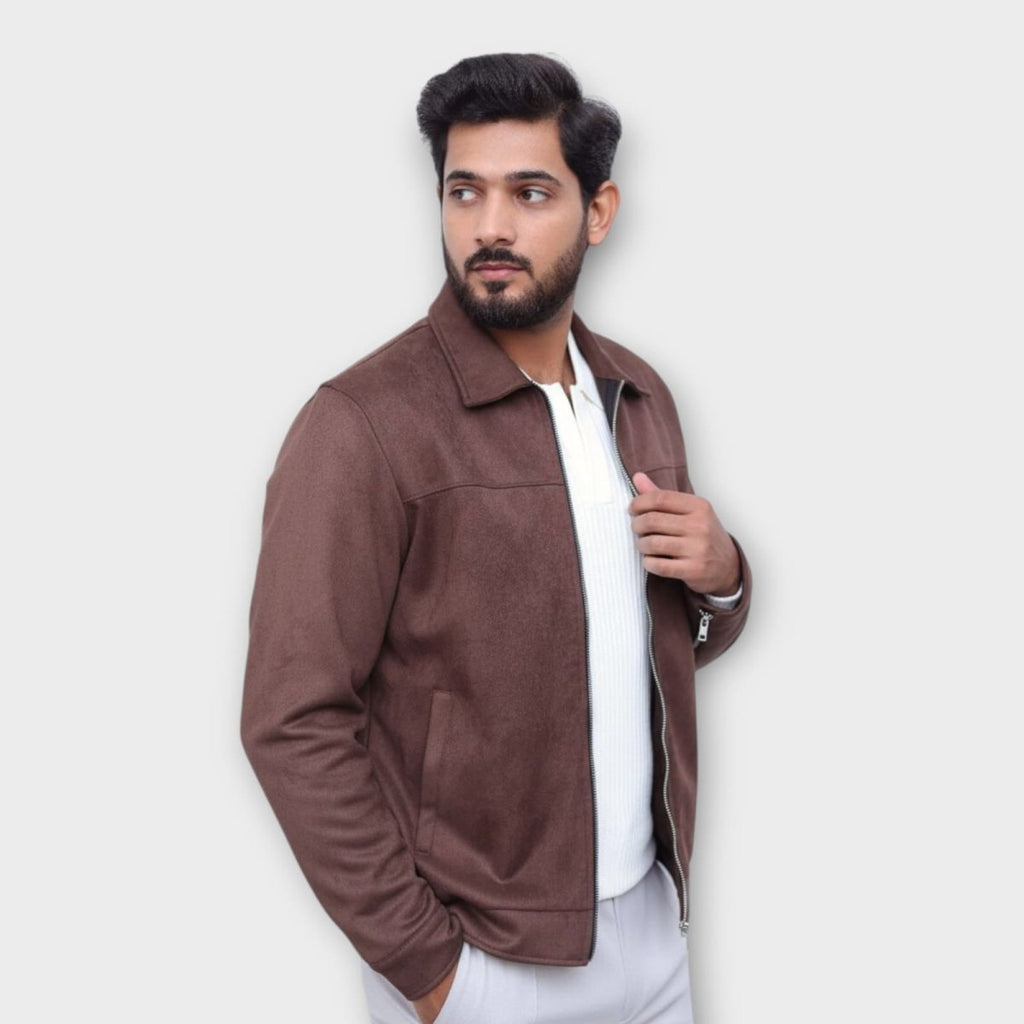 Saair Signature Suede Jacket - saair