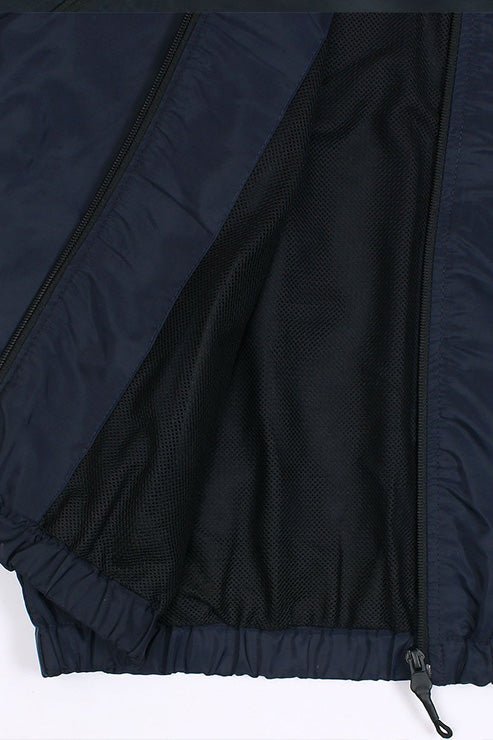 Saair Wind Breaker Jacket - Navy Blue - saair