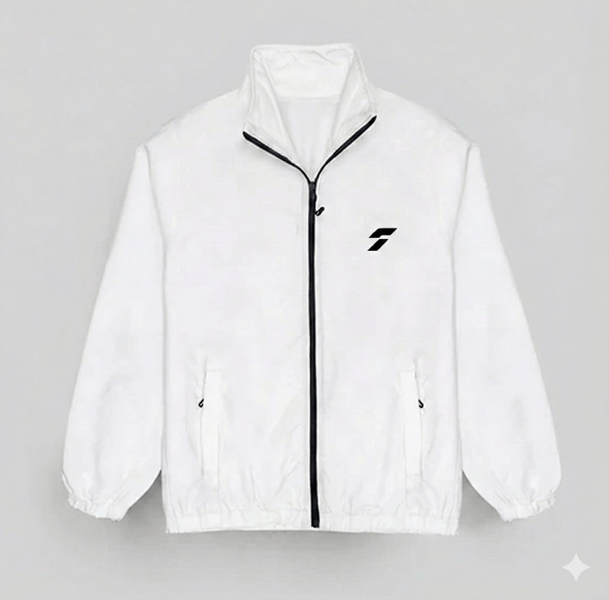 Saair Wind Breaker Jacket - White - saair