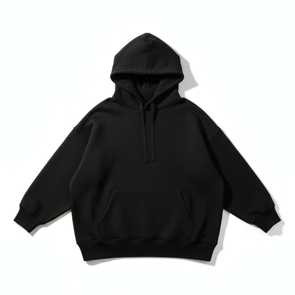 Scuba Pull Over Hoodie - Black - saair
